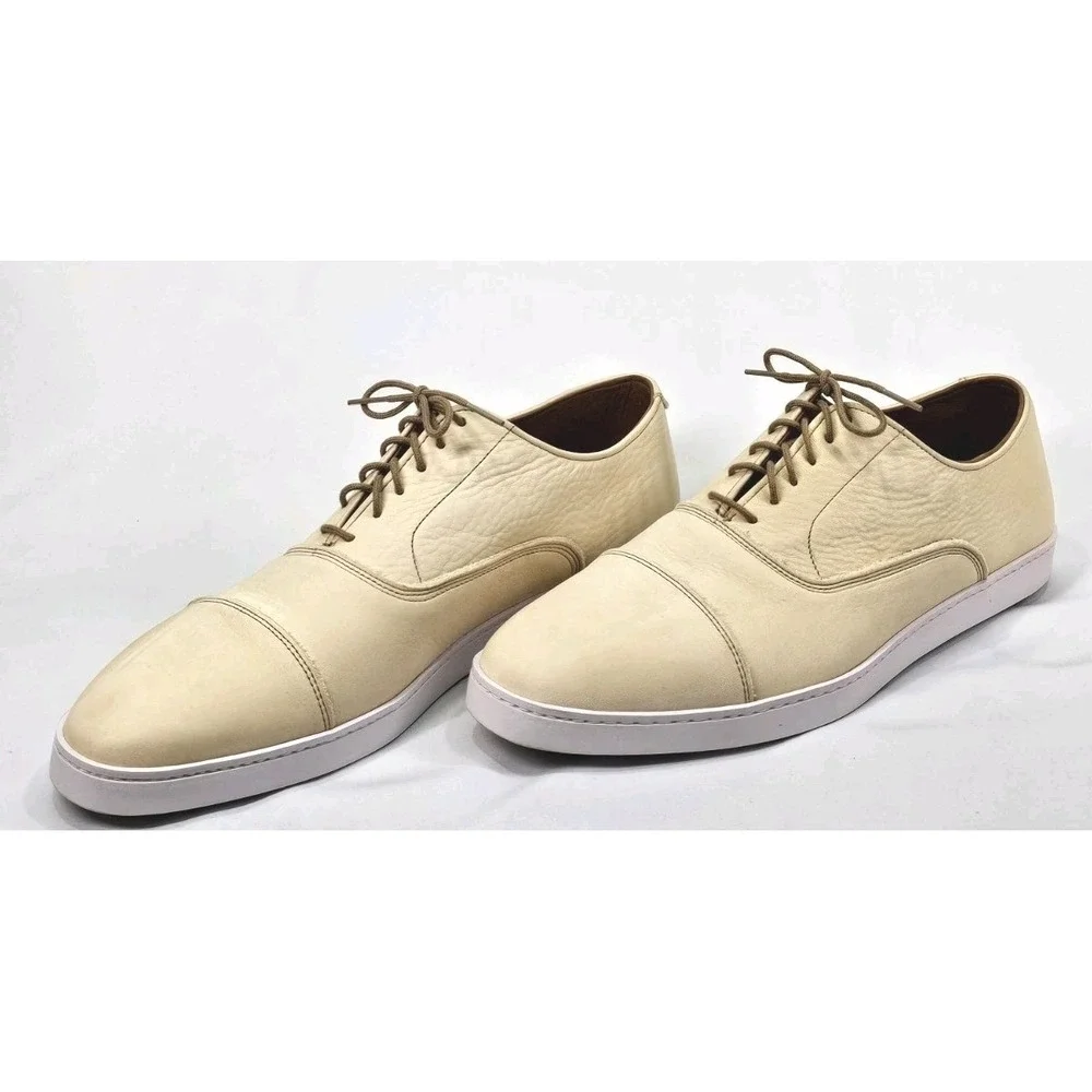 Allen Edmonds Park Avenue Cap-toe Oxford Dress Sneaker Size 12D Leather